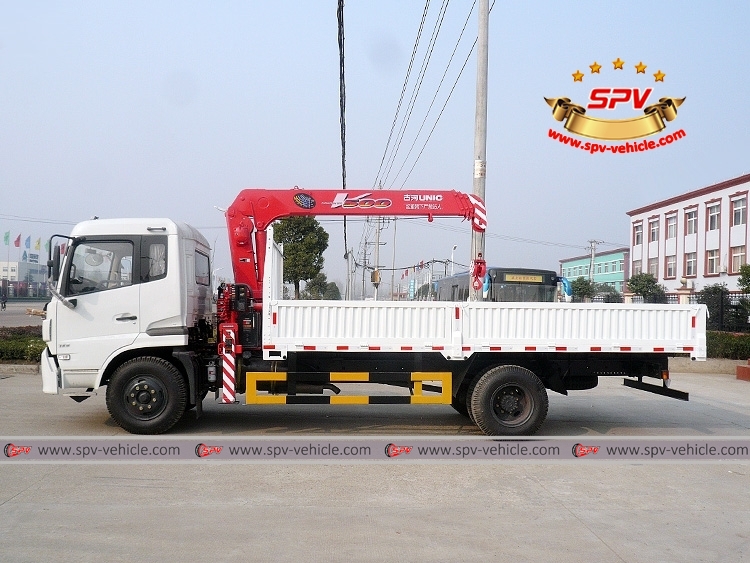 Truck Mounted Crane Dongfeng - LS